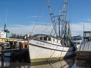Wooden Hull Trawler, Georgetown, SC